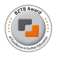 Frank Lenßen, Wordflow, Logo, Siegel, Ausbildung, Zertifikat, Business Trainer, BZTB, Award